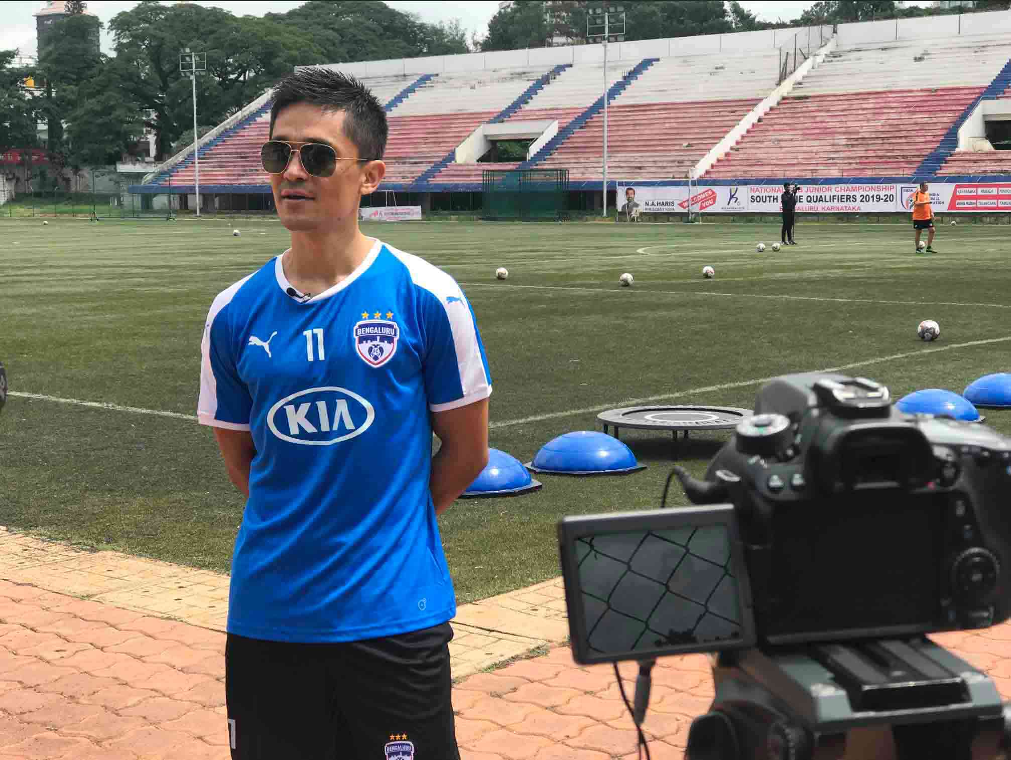 Sunil Chettri BTS