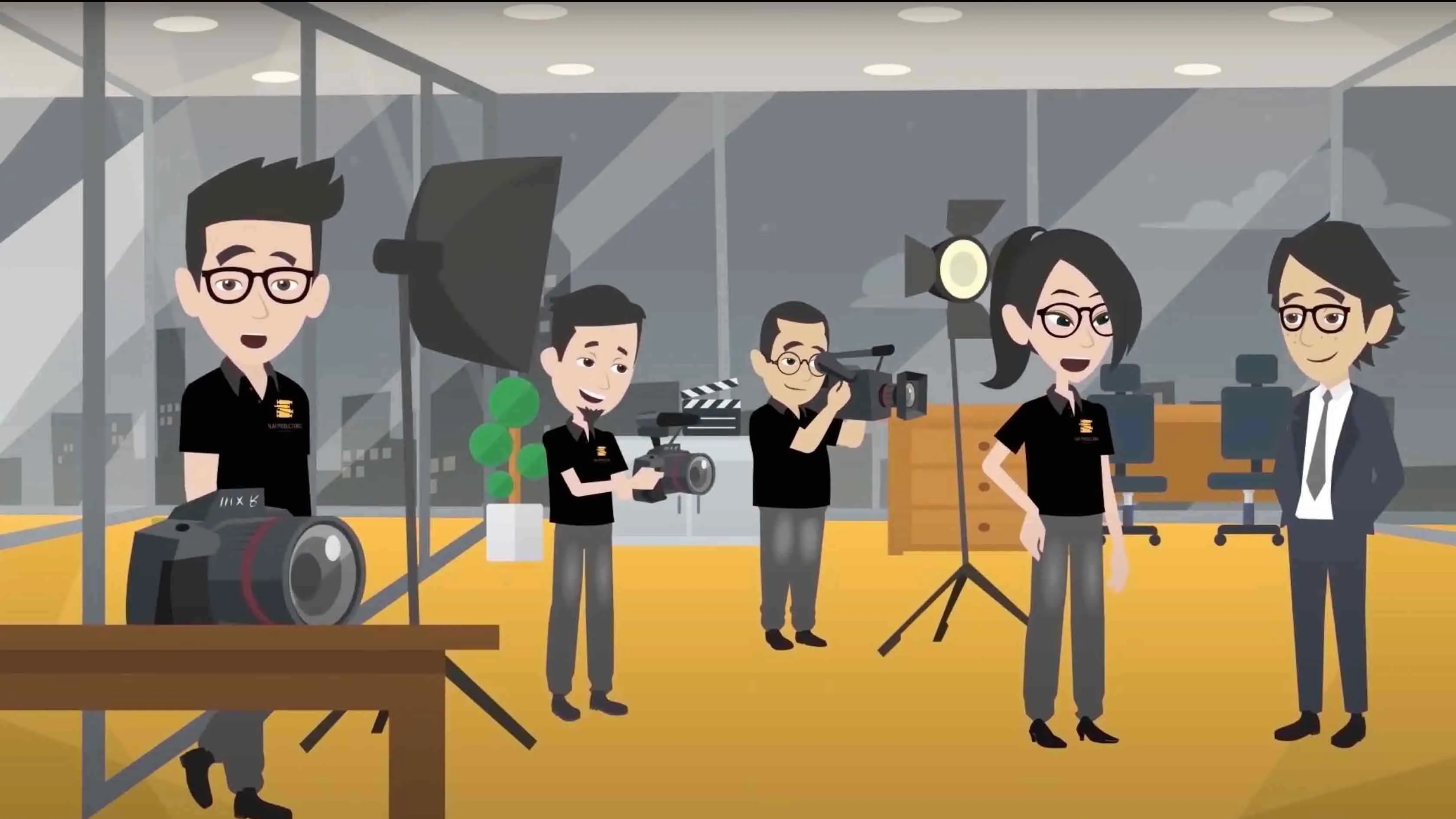 Animations production by NJM